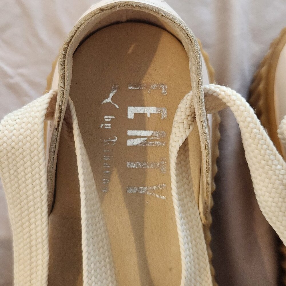 Puma x Fenty Bow Creeper Ankle Laceup Sandal Platform Shoes - Picture 5 of 10